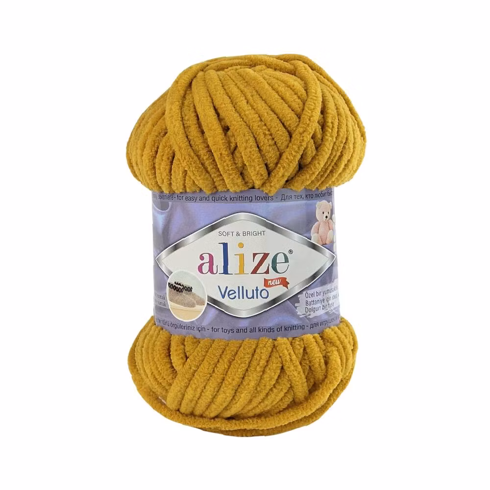 Velluto Alize 100g Tjockt Mjukt