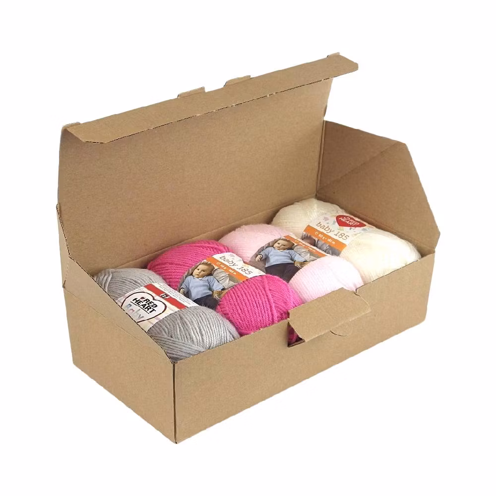 Garnset 4x50g Baby 185 Red Heart