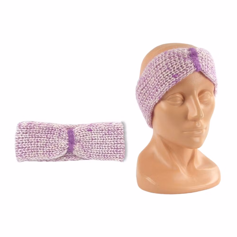 Stickat junior pannband