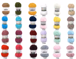 Dolce YarnArt 100g Tjockt Mjukt