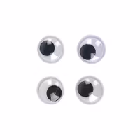 Rörliga ögon 4-pack 15mm