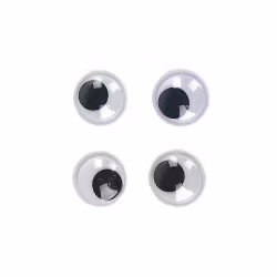 Rörliga ögon 4-pack 18 mm