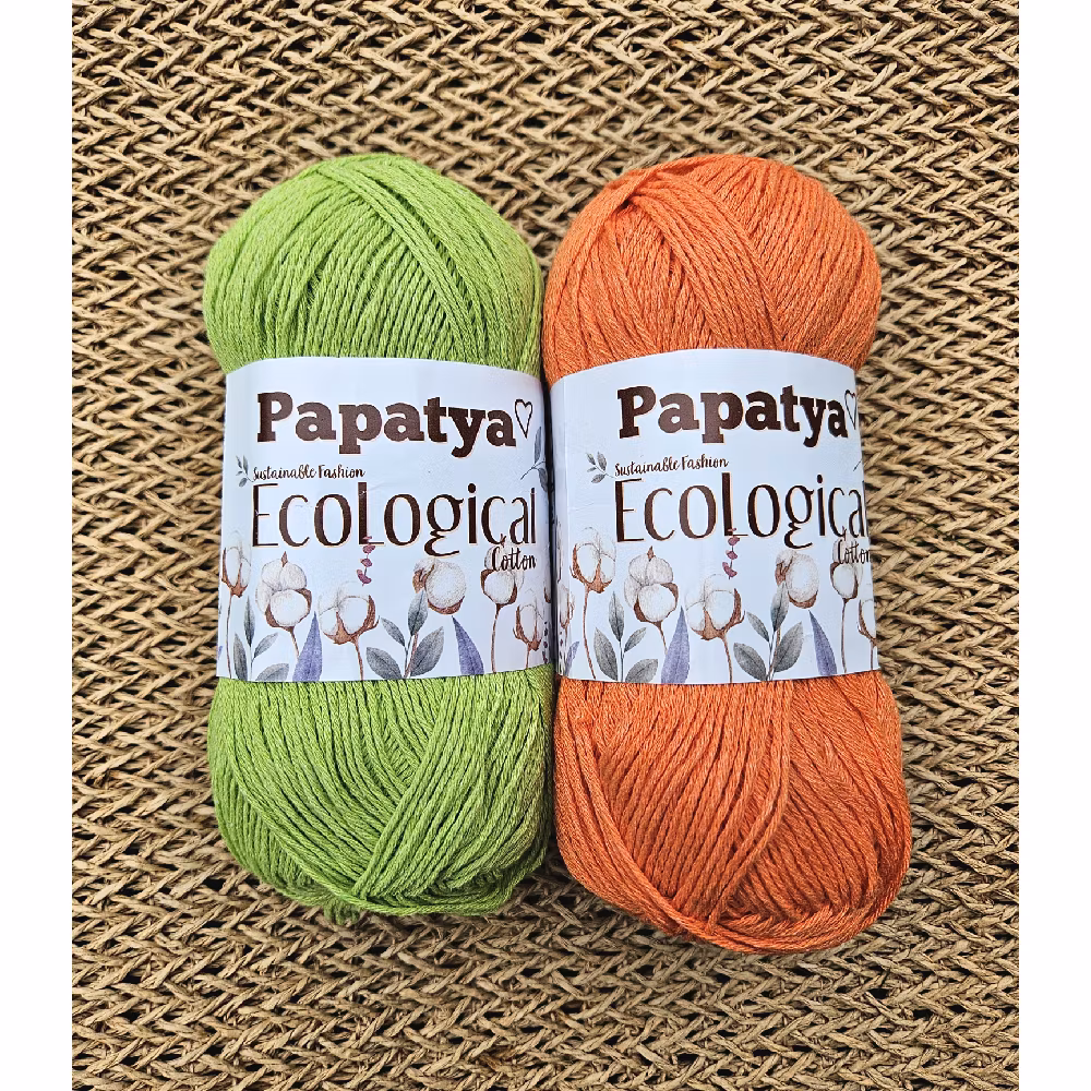 Ecological Cotton Papatya 100g