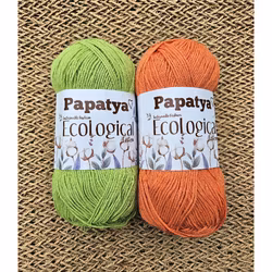 Ecological Cotton Papatya 100g