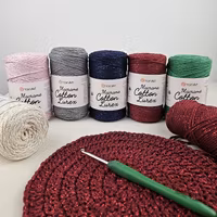 Macrame Cotton Lurex 2 mm YarnArt 250g