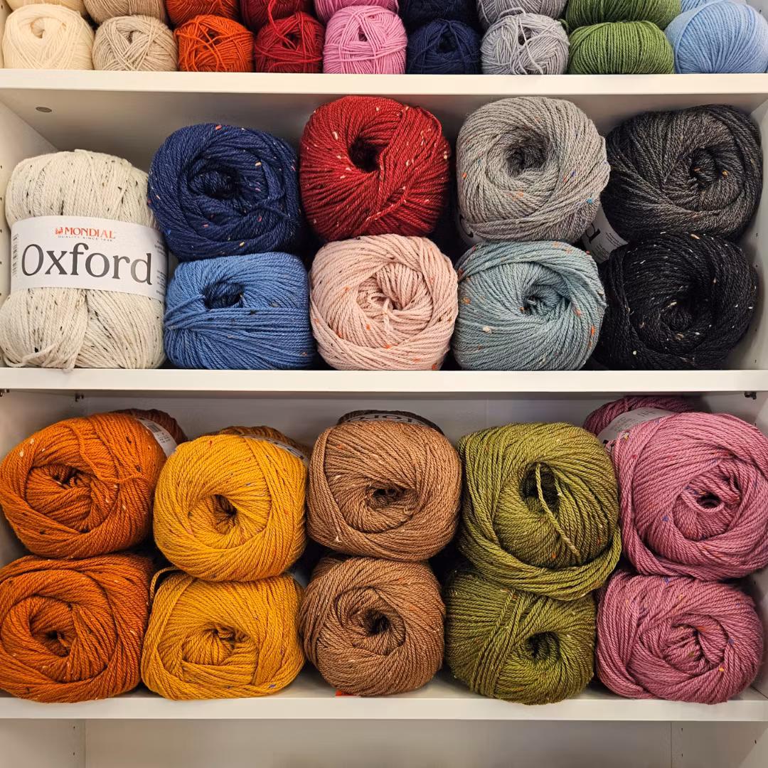 Stickmönster Halsduk Oxford