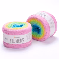 Flowers YarnArt 250g bomull