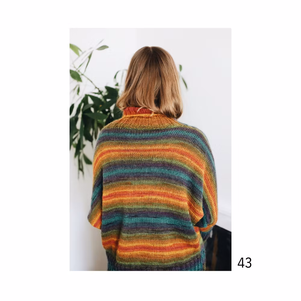 Papatya Angora Batik Kamgarn