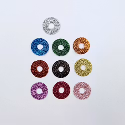 Säkerhetsögon 4-pack 20 mm glitter
