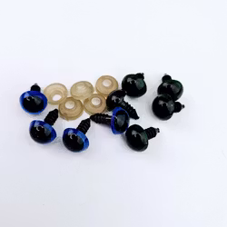 Säkerhetsögon 1 par 12 mm