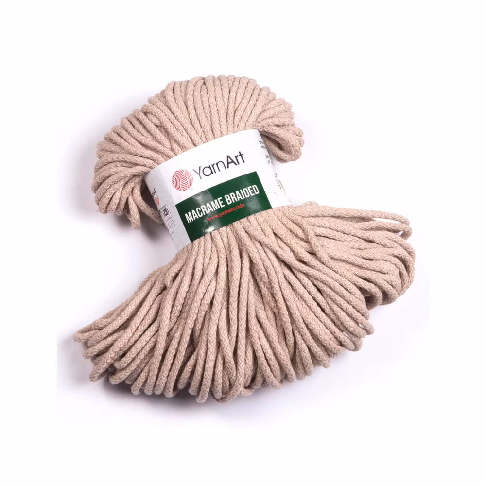 Macrame Braided 5 mm YarnArt 250g