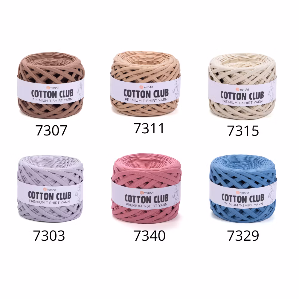 Premium T-Shirt Yarn bomull Cotton Club