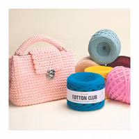 Premium T-Shirt Yarn bomull Cotton Club