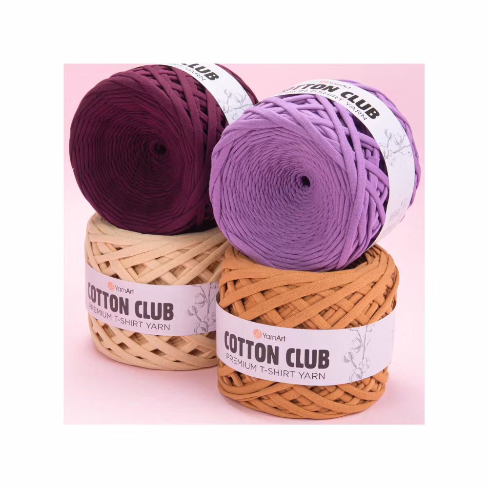 Premium T-Shirt Yarn bomull Cotton Club