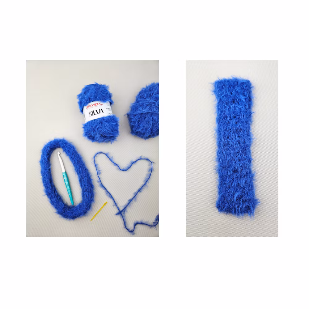 Virkmönster Halskrage Silva