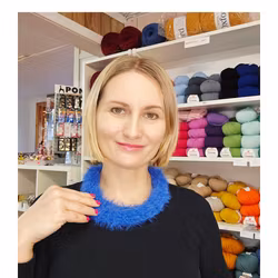 Virkmönster Halskrage Silva