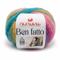 Stickbeskrivning V-ring tröja Ben Fatto