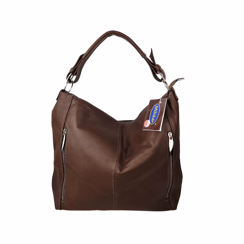 Stor väska av läder Milskor