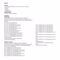 Virkmönster Påskägg basic cotton