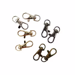 Karbinhake lås 10 mm 2-pack