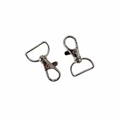 Karbinhake lås 20mm 2-pack