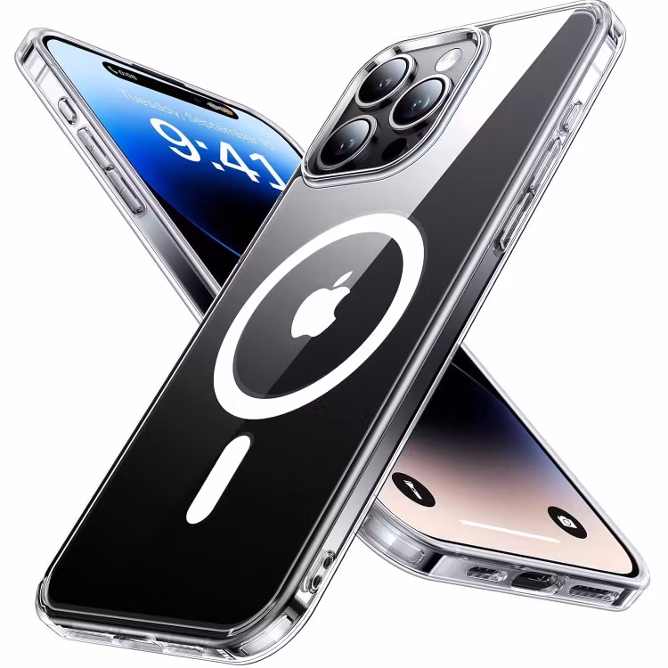 iPhone 16 Pro Max - Skal MagSafe Stötdämpande Transparent