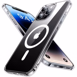 iPhone 16 Pro Max - Skal MagSafe Stötdämpande Transparent