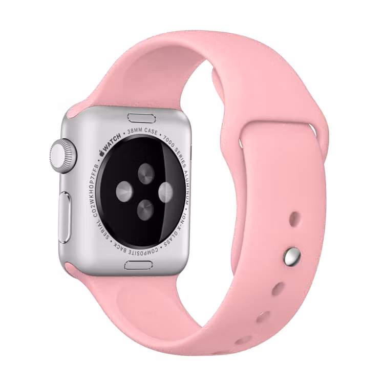 Silikon Armband Apple Watch 38/40/41 mm Silikonarmband Rosa
