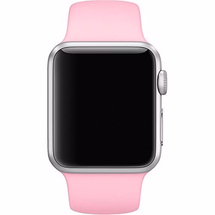 Silikon Armband Apple Watch 38/40/41 mm Silikonarmband Rosa