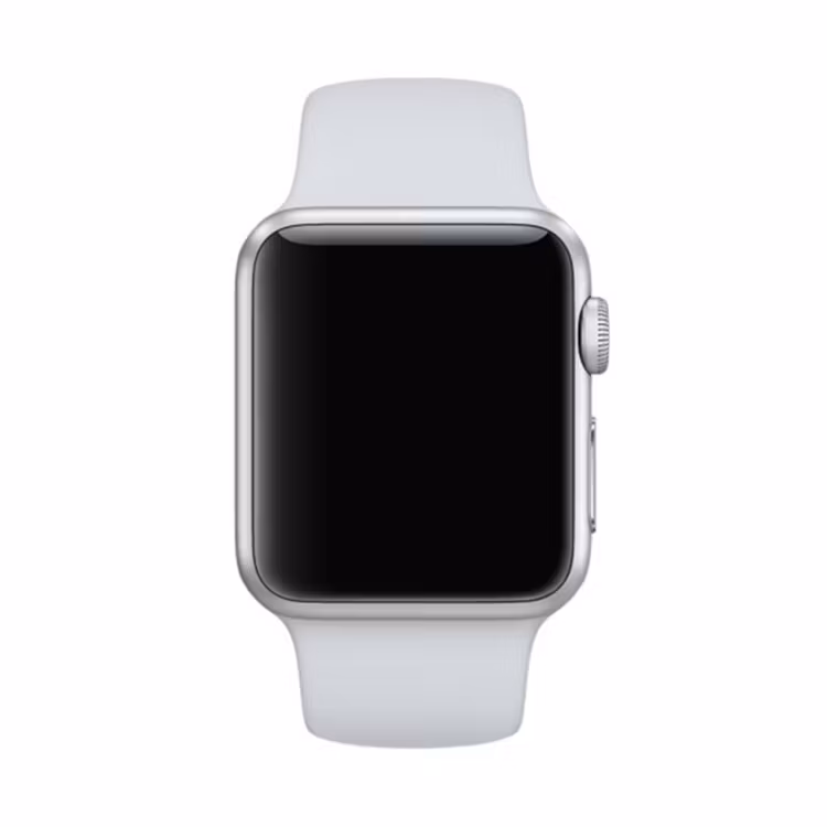 Silikon Armband Apple Watch 38/40/41 mm Silikonarmband Grå