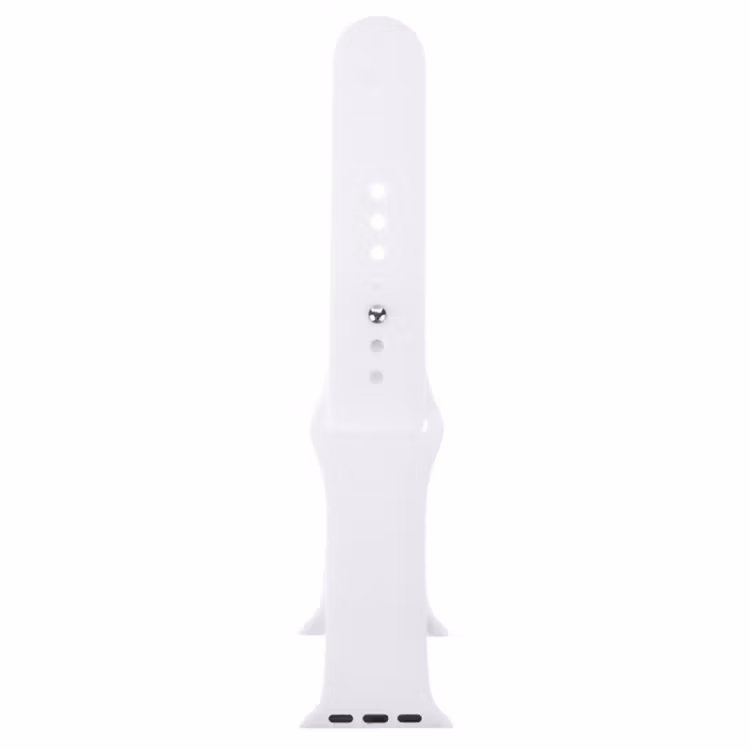 Silikon Armband Apple Watch 38/40/41 mm Silikonarmband Vit
