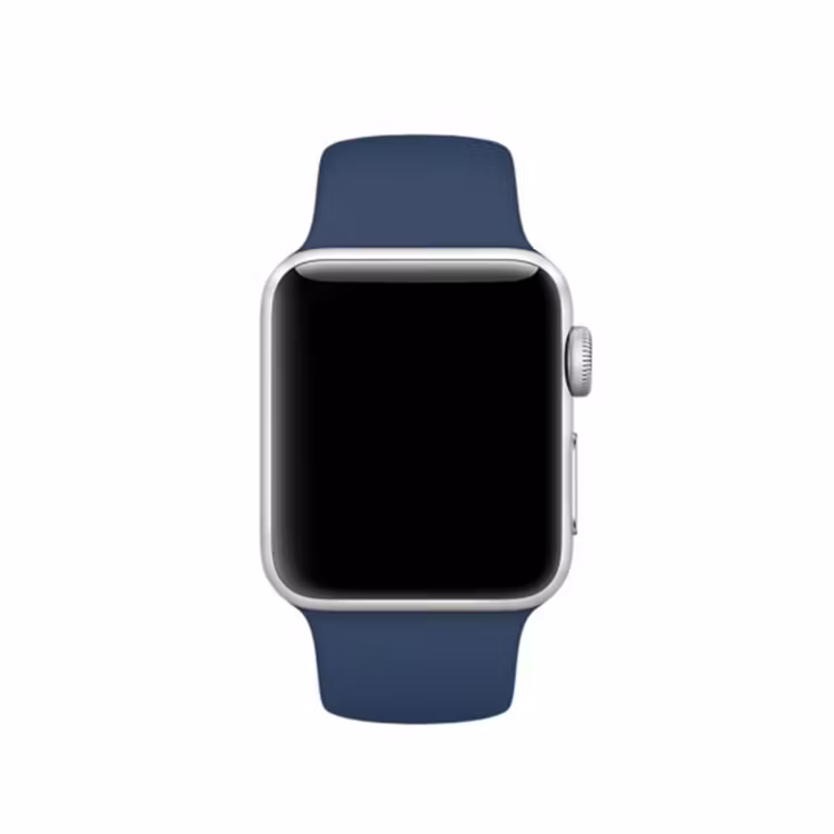 Silikon Armband Apple Watch 38/40 mm Silikonarmband Blå