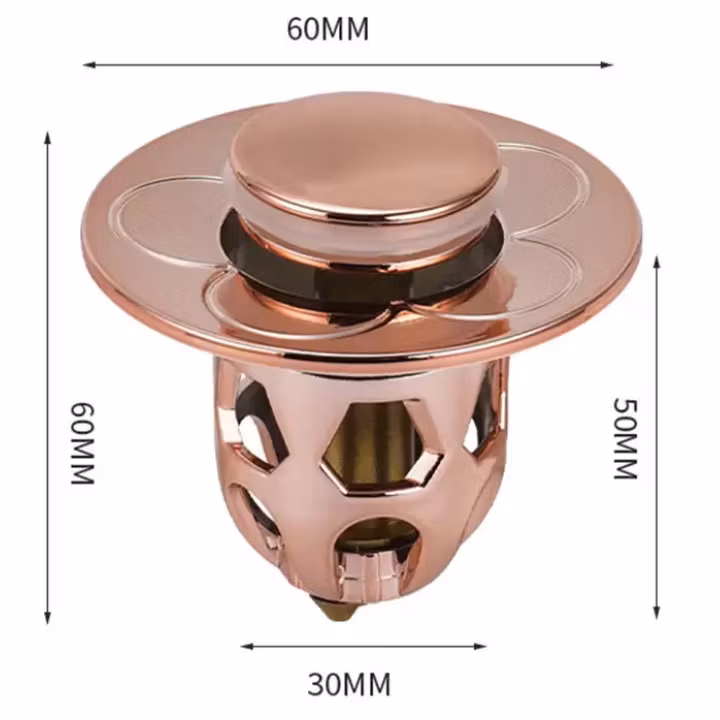 Multifunktionellt avloppspropp / avloppsfilter