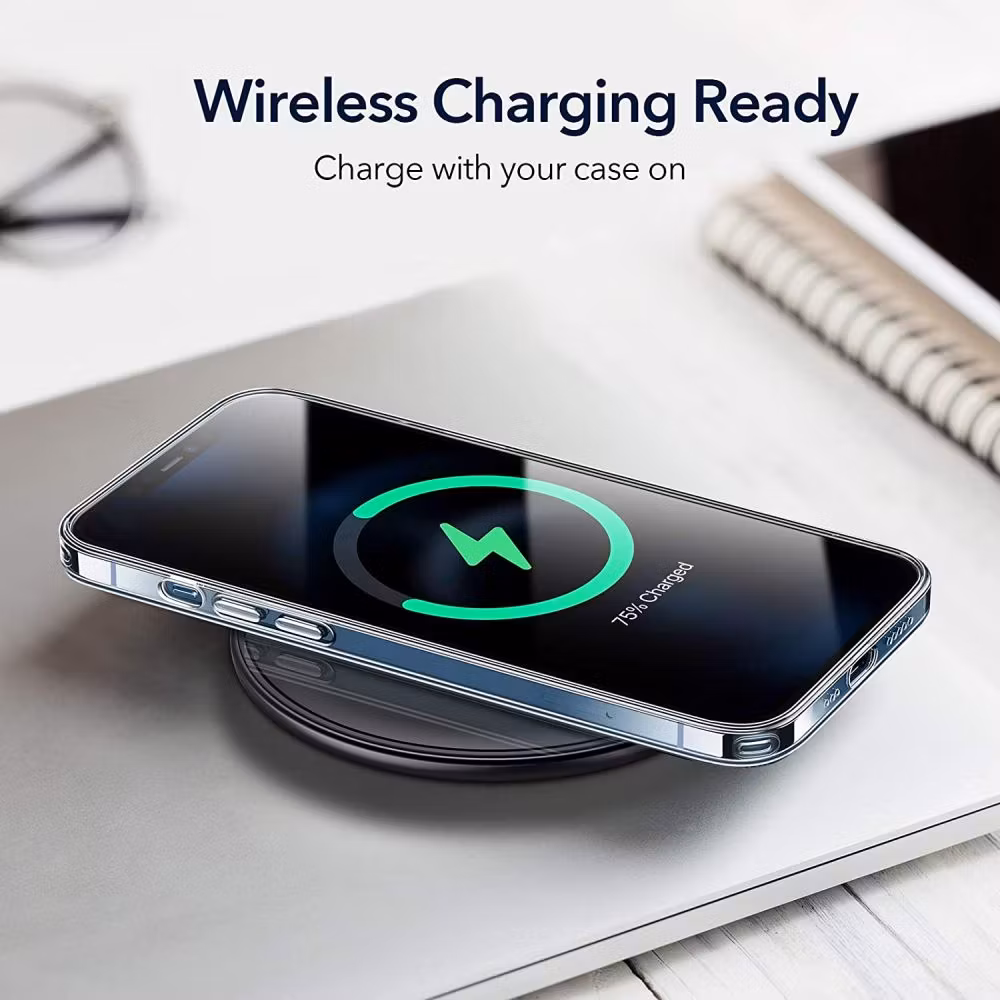 Stöttåligt Transparent Silikon Skal Solid® Kamera Skydd iPhone 14/14 Pro Max