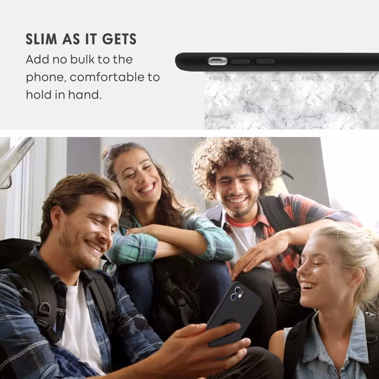 iPhone 11 - Stöttåligt Skal Ringhållare CamShield Svart