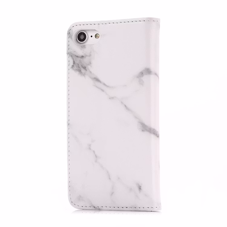 iPhone 7/8/SE - Solid® Marmor Fodral Vit