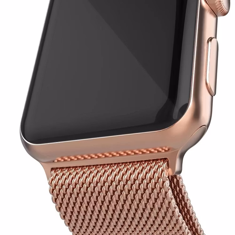 Armband Milanese Loop Apple Watch 38/40/41 mm Roséguld