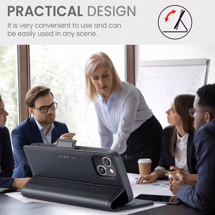 iPhone 15 - Fodral Premium 4-FACK CaseMe Svart