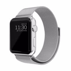 Armband Milanese Loop Apple Watch 38/40/41 mm Silver