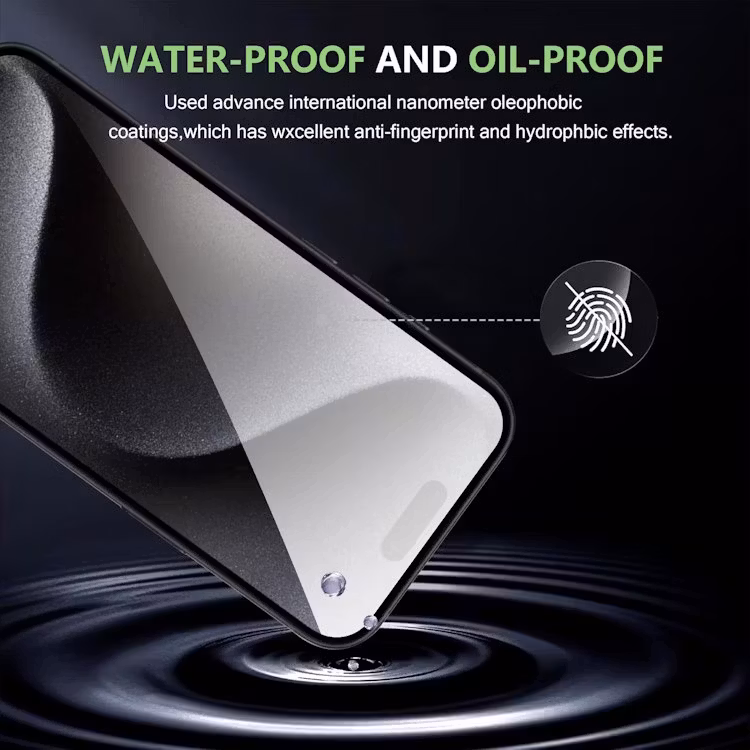 iPhone 16 Pro Max - (2-Pack) Skärmskydd Premium med Installationsram