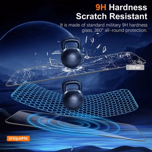 3-Pack Skärmskydd Samsung Galaxy S23 inkl Monteringsram