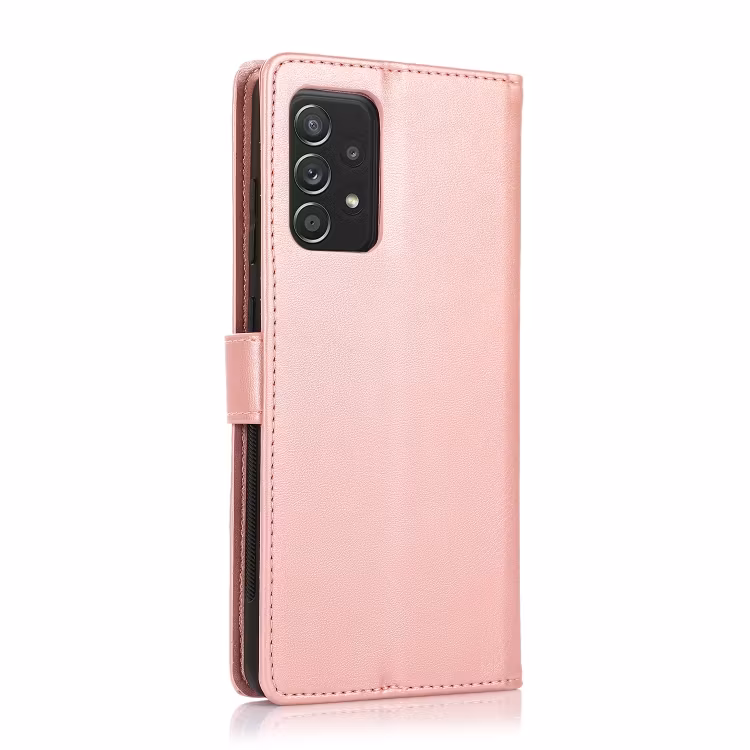 Samsung A52/A52s - 2in1 Magnet Läder Fodral Roséguld