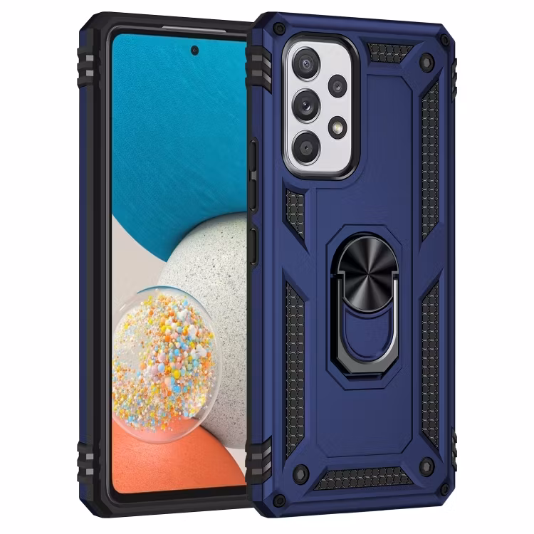 Samsung Galaxy A53 - Stöttåligt Hybrid Ring skal Blå