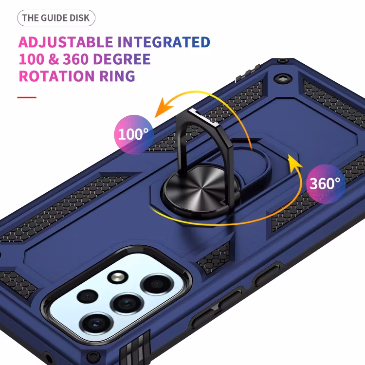 Samsung Galaxy A53 - Stöttåligt Hybrid Ring skal Blå
