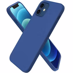 iPhone 11 - Gummibelagt Stöttåligt Silikon Skal Blå