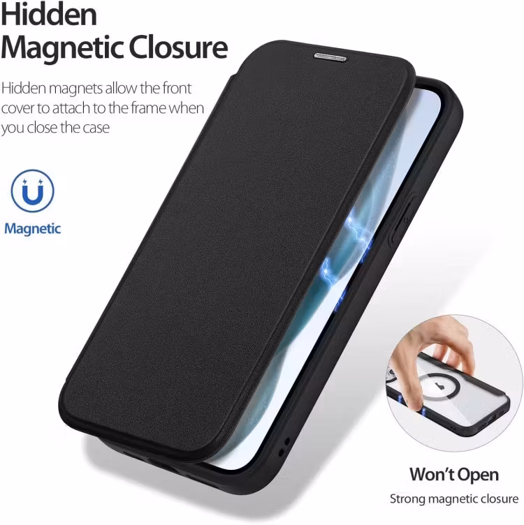 iPhone 14 - MagSafe Fodral RFID Skyddat Svart