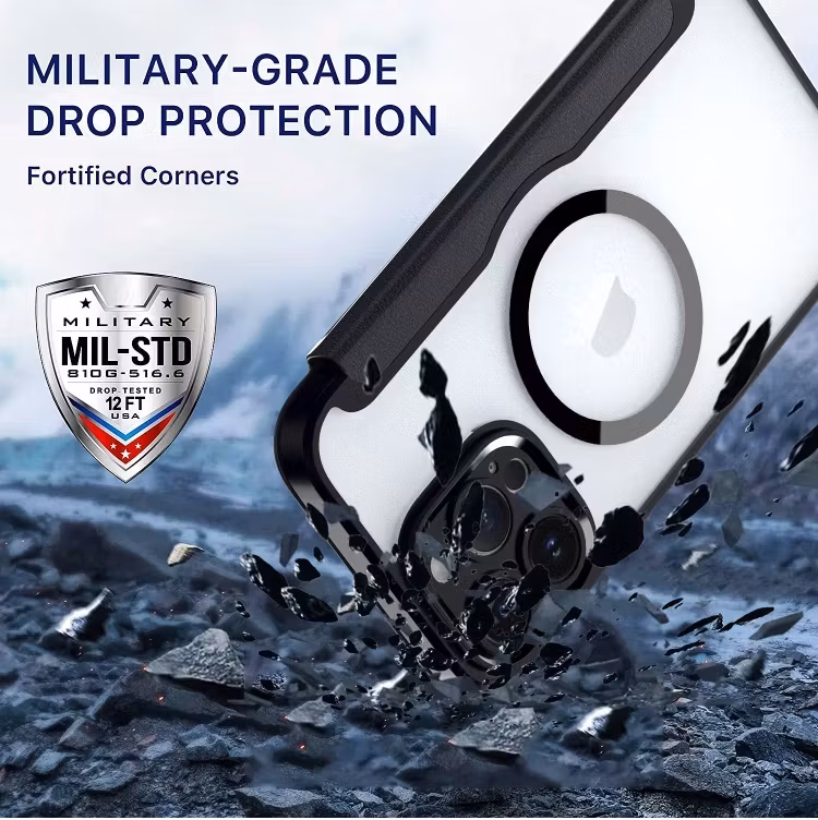 iPhone 14 - MagSafe Fodral RFID Skyddat Svart