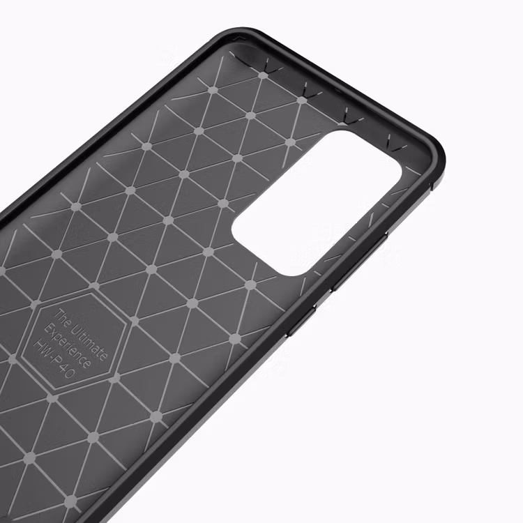 Brushed TPU Skal till Huawei P40 Svart