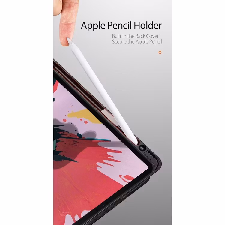 Fodral Tri-fold Stödjer Apple Pen Laddning IPad Pro 11 (2020)  Svart