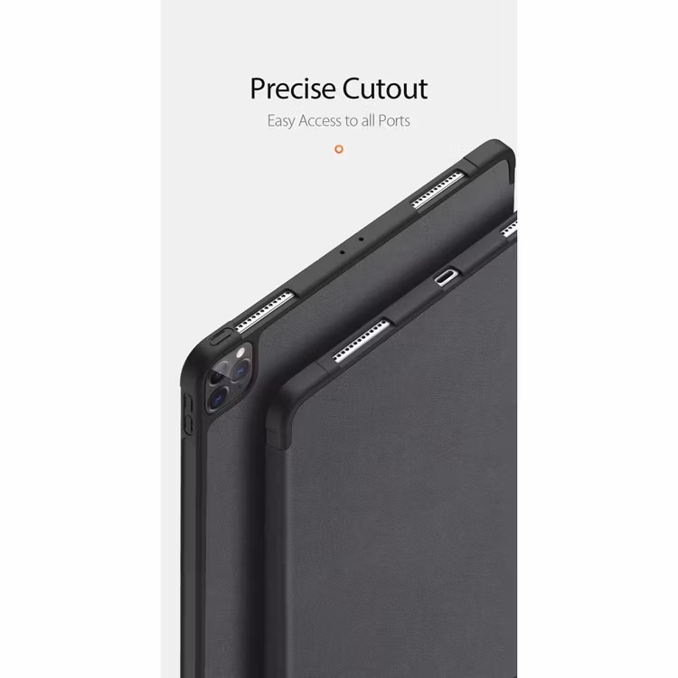 Fodral Tri-fold Stödjer Apple Pen Laddning IPad Pro 11 (2020)  Svart